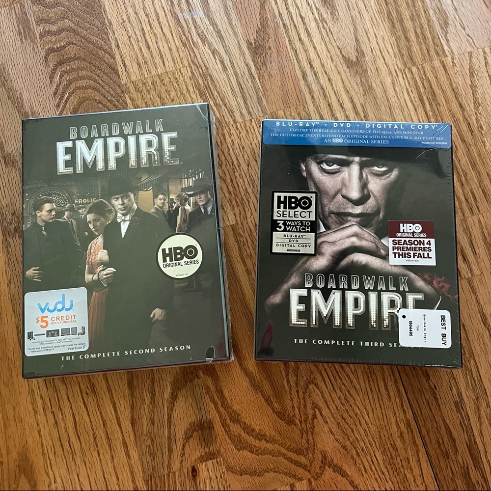 NWT Boardwalk Empire HBO TV Series DVD Set (Season 2 & 3)